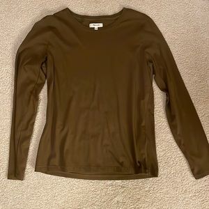 Madewell Green Longsleeve Tee